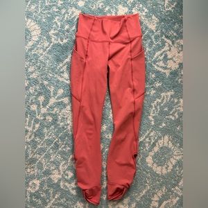 Fabletics coral 7/8 purelux leggings